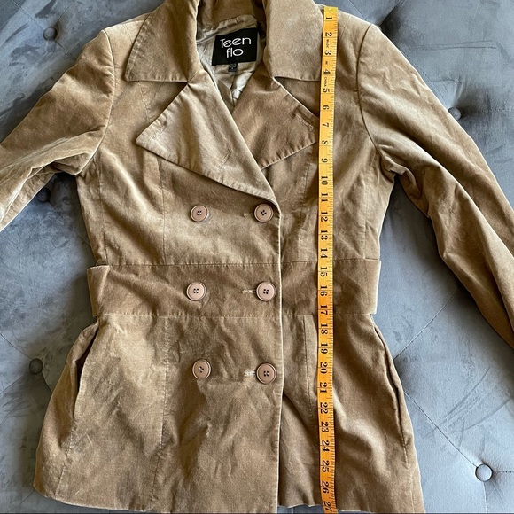 Teen Flo Velvet Double Breasted Blazer - Picture 12 of 12